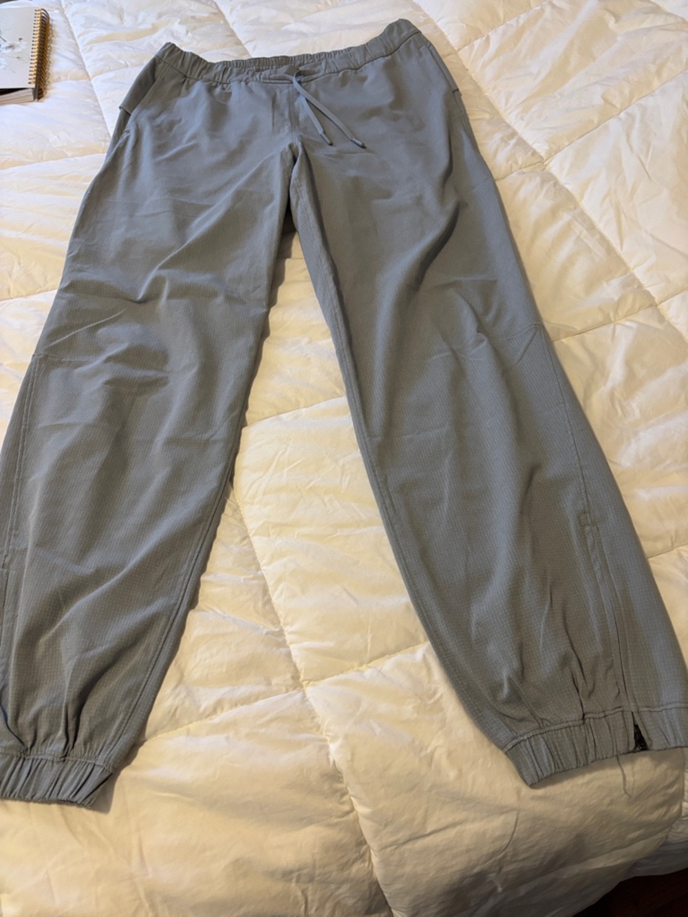 lululemon athletica Men's Light Gray Active Joggers